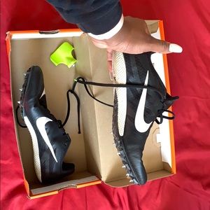 Track and field spikes